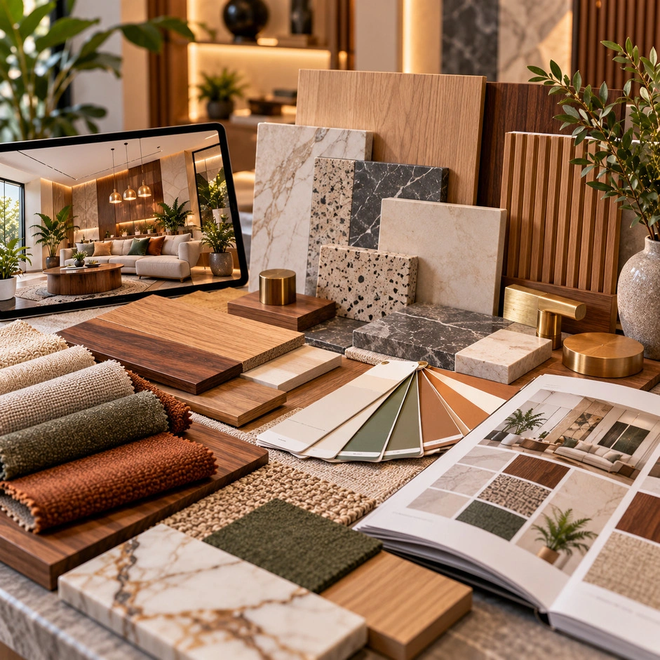 Material direction detail by Decor Indoors